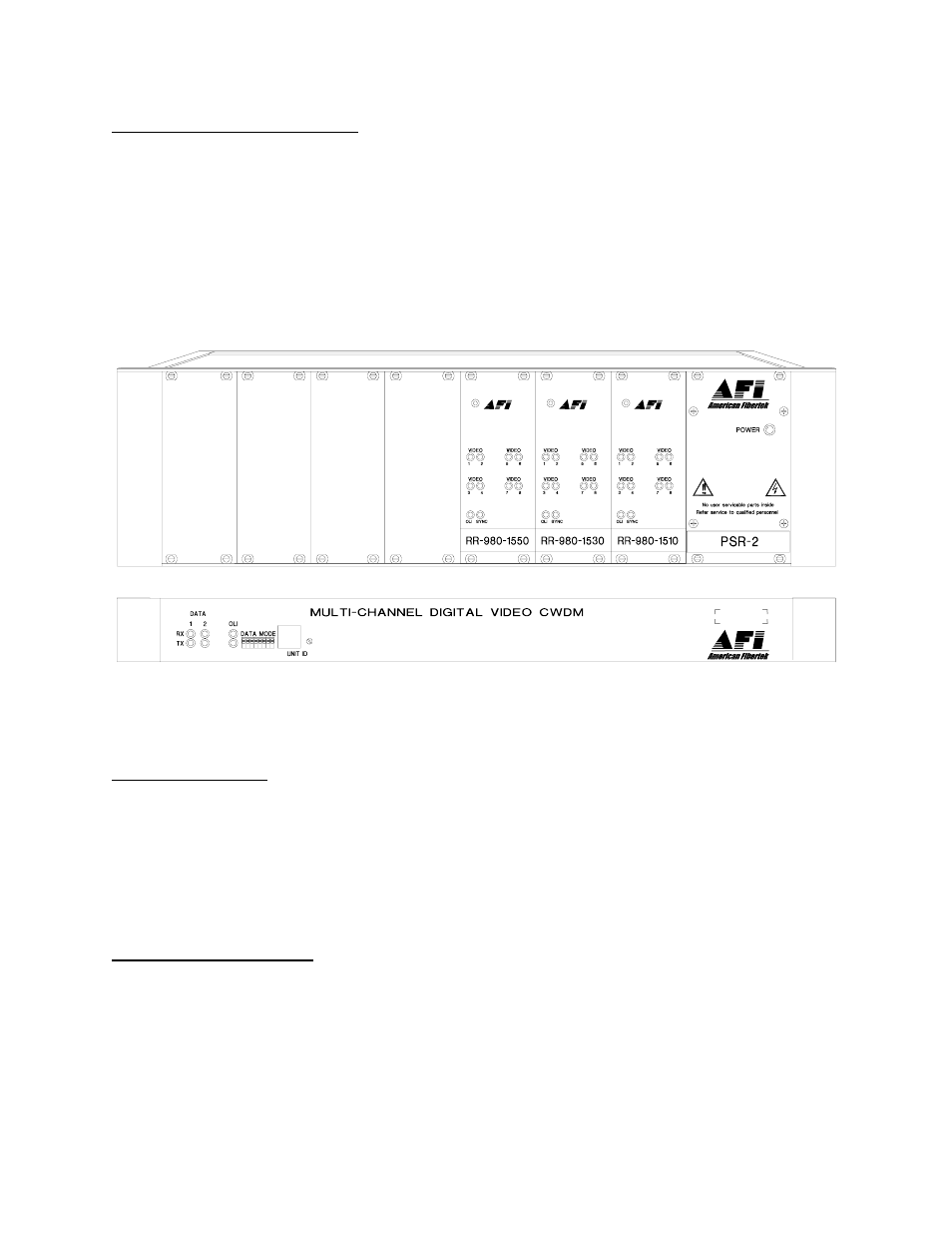 American Fibertek RR-92485SL User Manual | Page 5 / 15