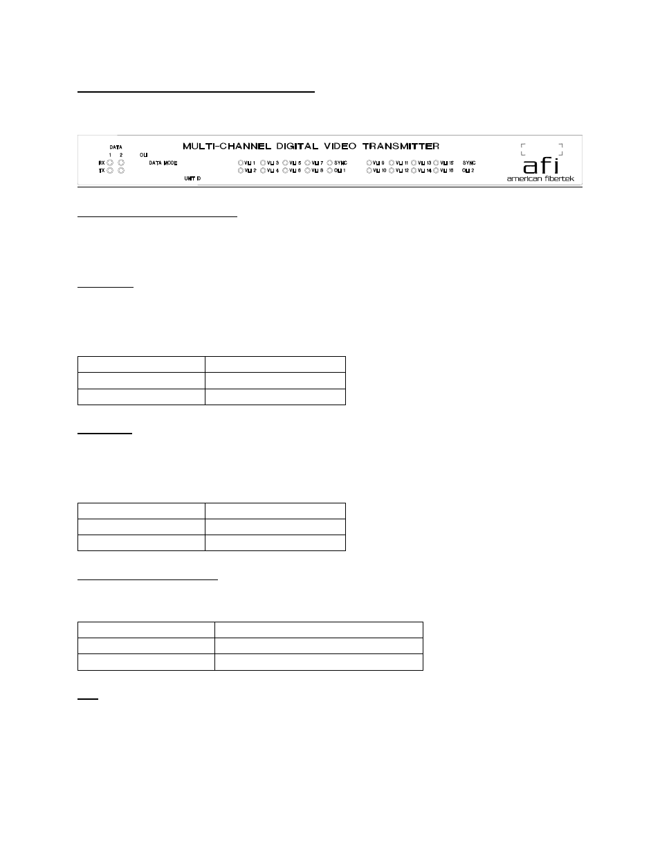 American Fibertek MRX-91685C-SL User Manual | Page 7 / 10