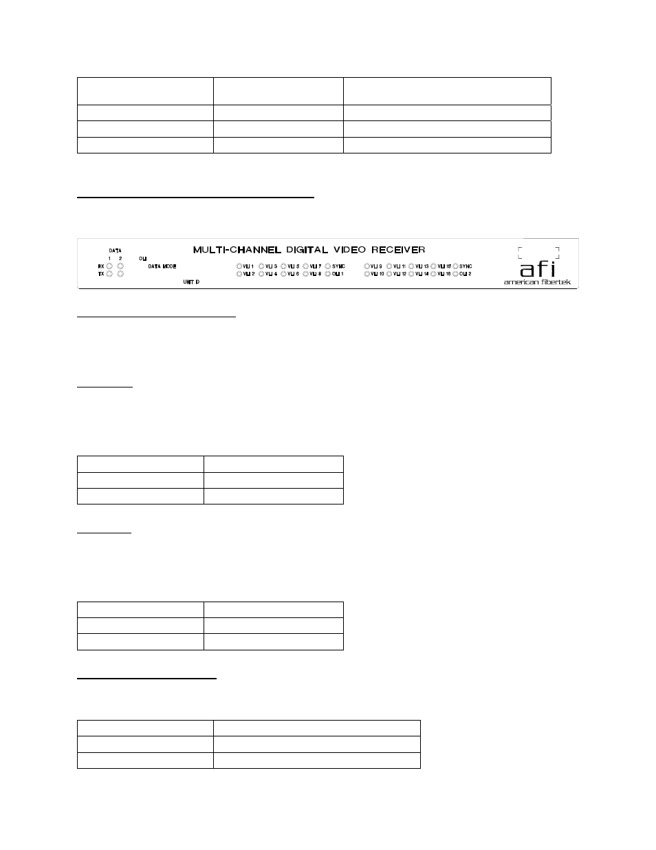 American Fibertek MRX-91685C-SL User Manual | Page 8 / 10