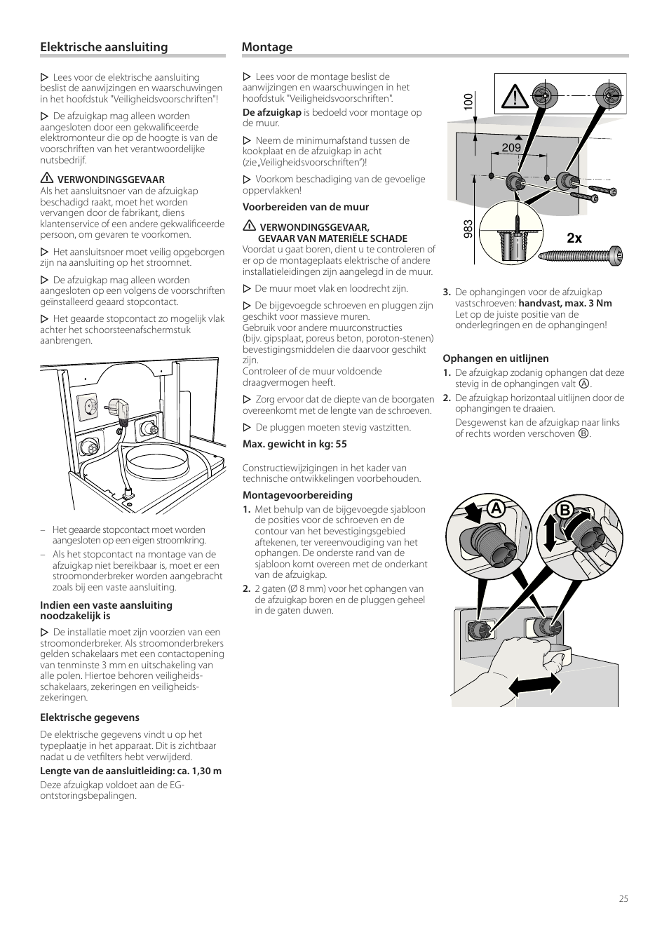 Neff D99L11N0 User Manual | Page 25 / 52