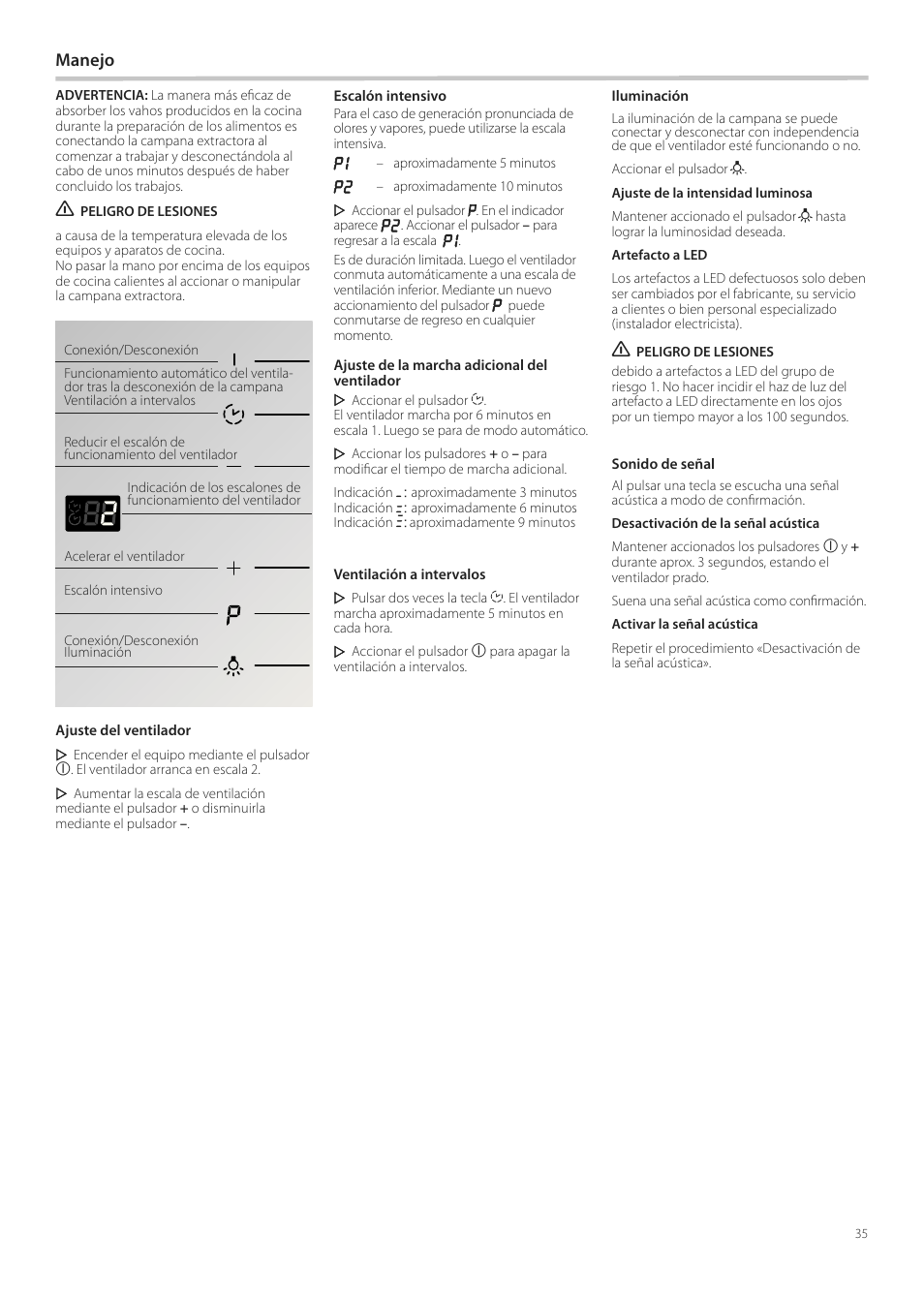 Manejo | Neff D99L11N0 User Manual | Page 35 / 52