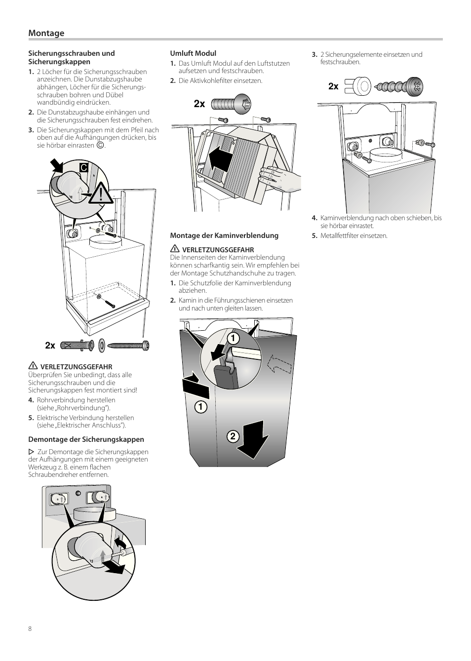 Neff D99L11N0 User Manual | Page 8 / 52