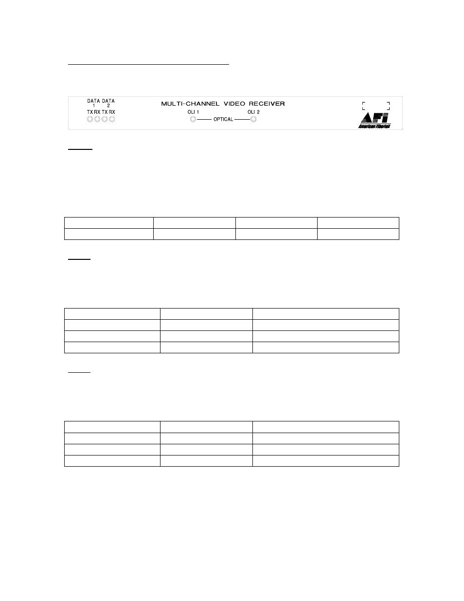 American Fibertek MRX-8810C-SL User Manual | Page 7 / 8