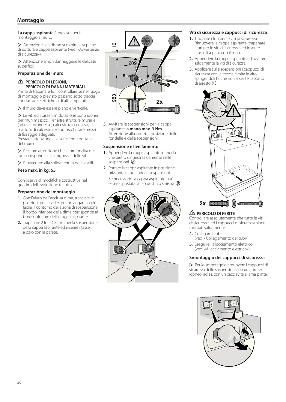 Neff D99L10N0 User Manual | Page 36 / 52