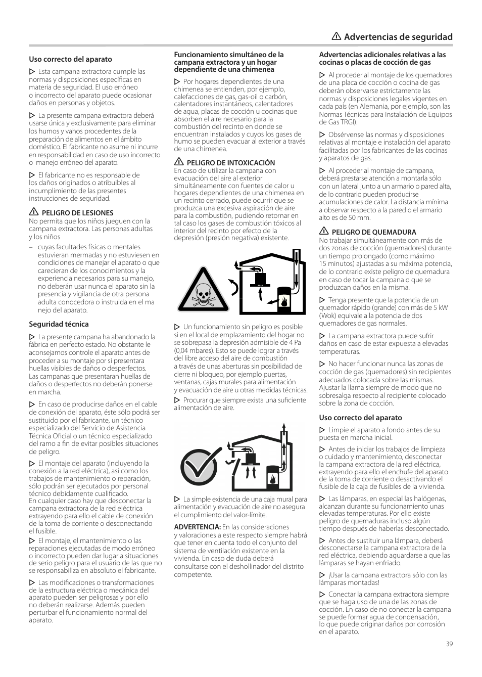 Advertencias de seguridad | Neff D99L10N0 User Manual | Page 39 / 52