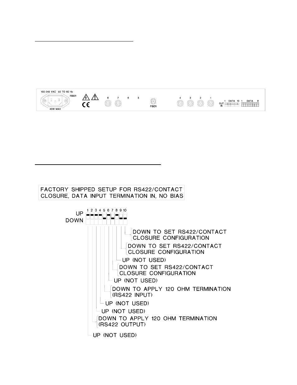 American Fibertek MRX-8689C User Manual | Page 6 / 12