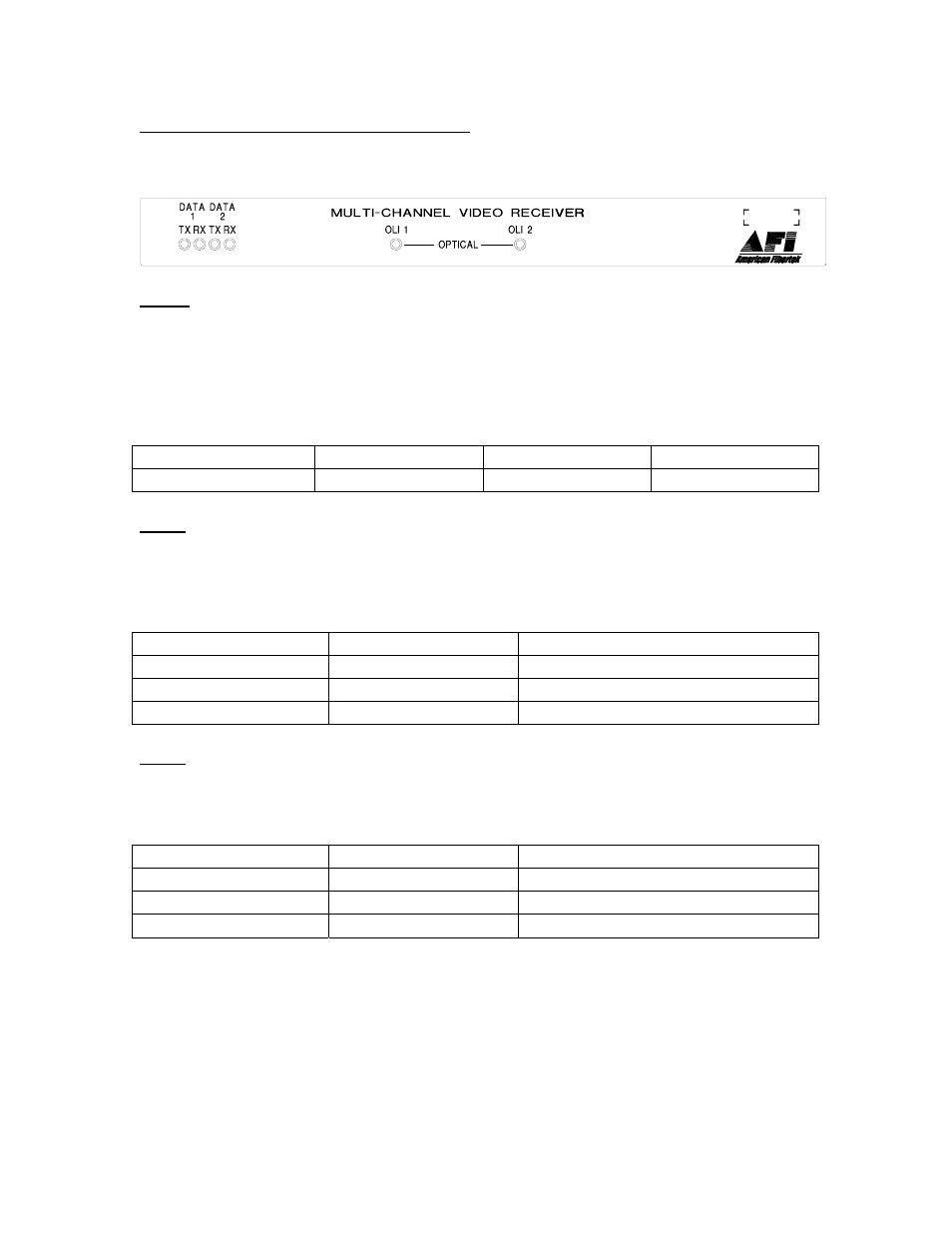 American Fibertek MRX-8610C-SL User Manual | Page 7 / 8