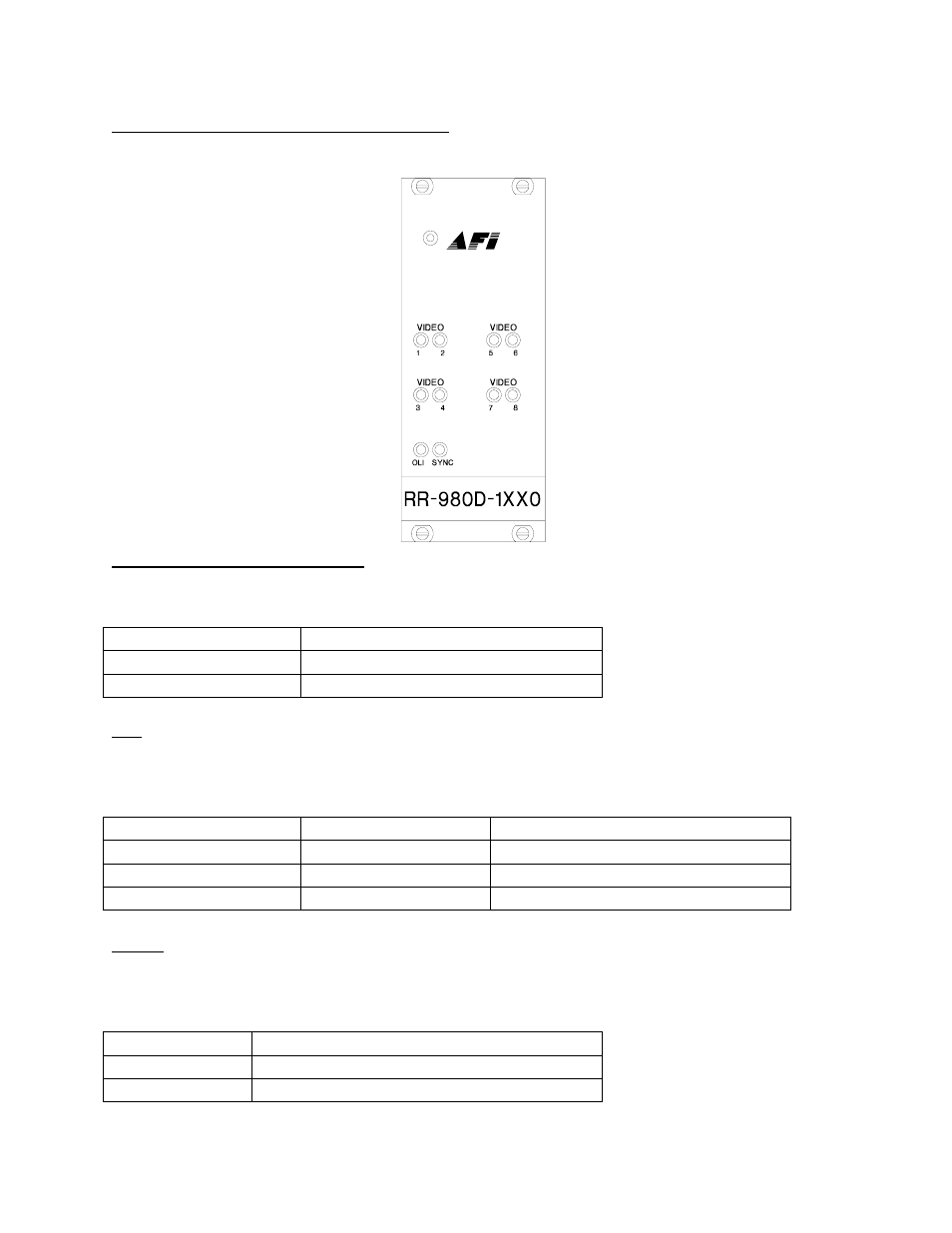 American Fibertek RR-93200D-SL User Manual | Page 7 / 8