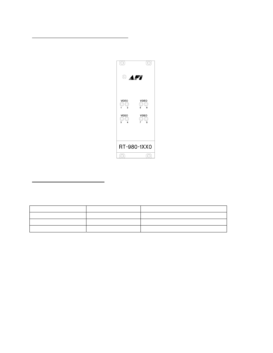 American Fibertek RR-93200SL User Manual | Page 6 / 8