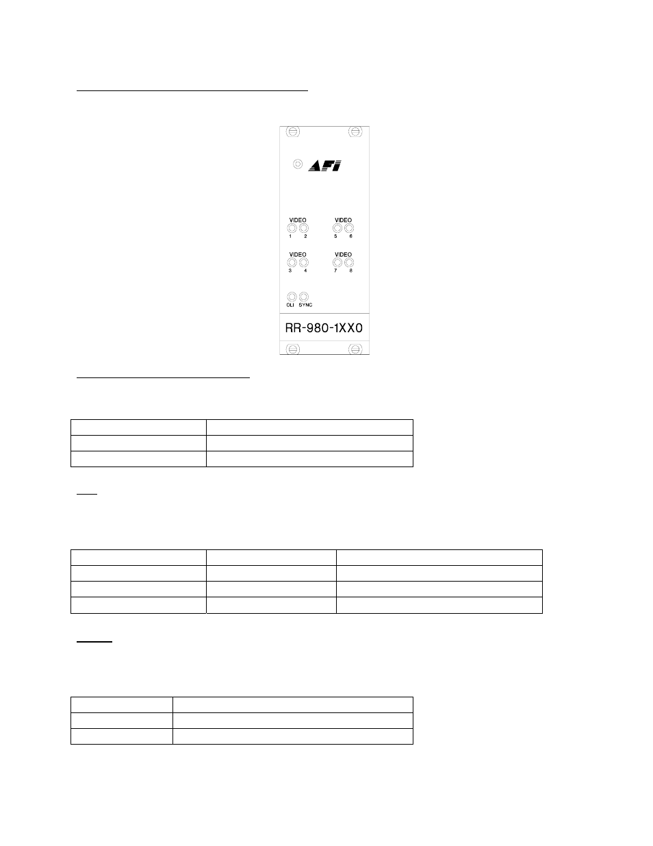 American Fibertek RR-93200SL User Manual | Page 7 / 8