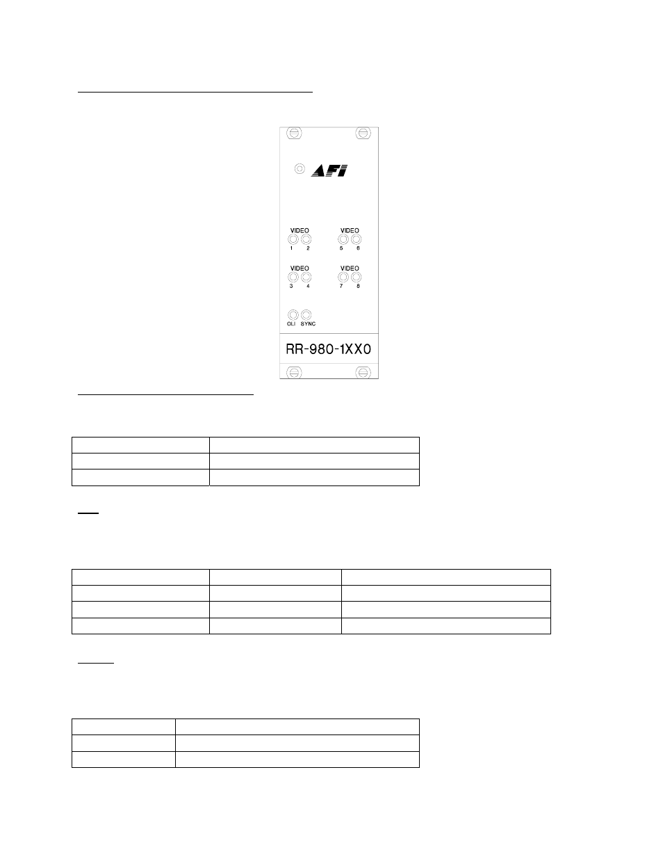 American Fibertek RR-92400SL User Manual | Page 7 / 8