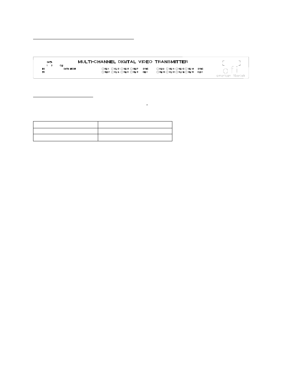 American Fibertek MRR-91600C-SL User Manual | Page 5 / 7