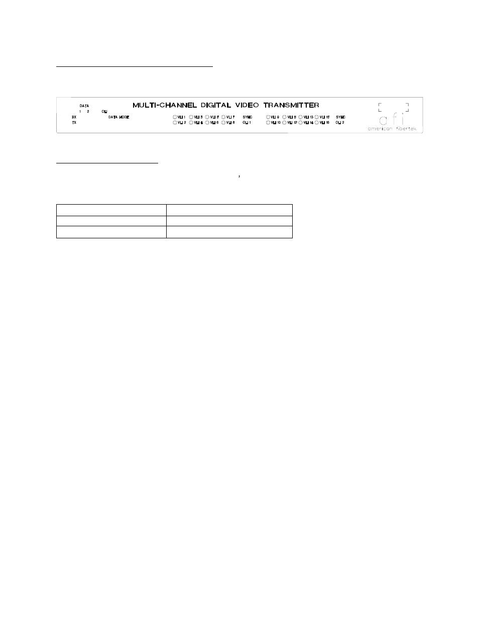 American Fibertek MRR-91600C User Manual | Page 5 / 7