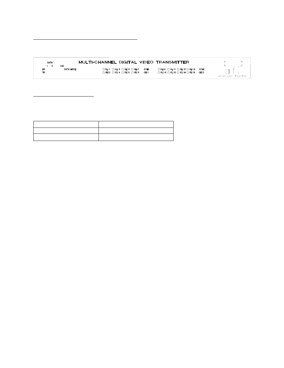 American Fibertek MRR-91600C-283 User Manual | Page 5 / 7