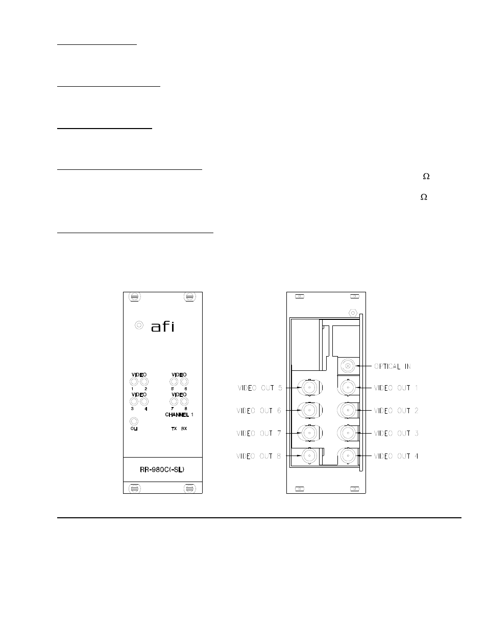 American Fibertek RR-980C-SL User Manual | Page 3 / 4