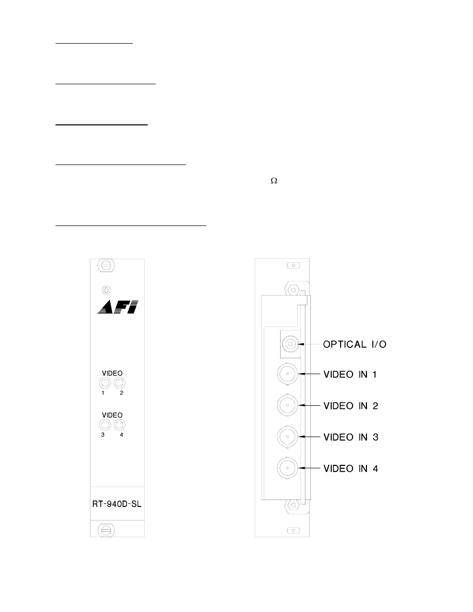 American Fibertek RT-940D-SL User Manual | Page 3 / 4