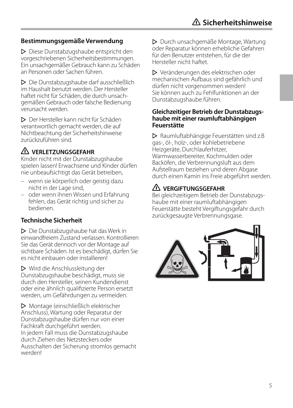 Sicherheitshinweise | Neff D72F58N0 User Manual | Page 5 / 108
