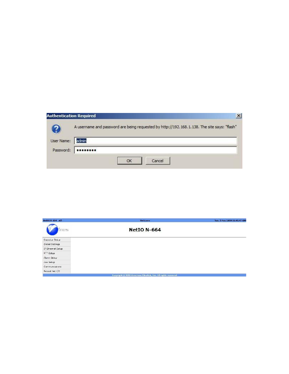 American Fibertek Net I/O N-664 User Manual | Page 23 / 44