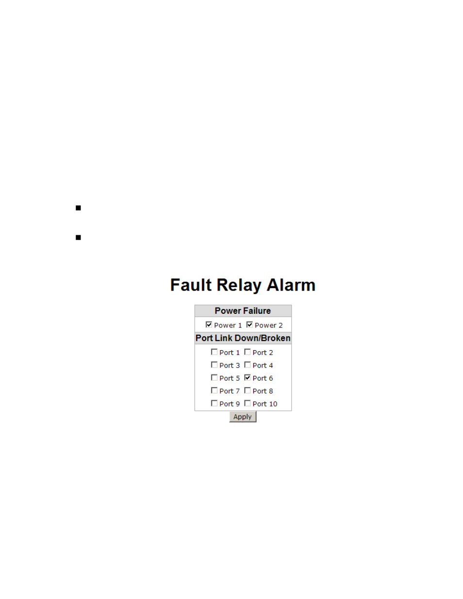 9 fault relay alarm | American Fibertek SMH10p-PoE User Manual | Page 60 / 156