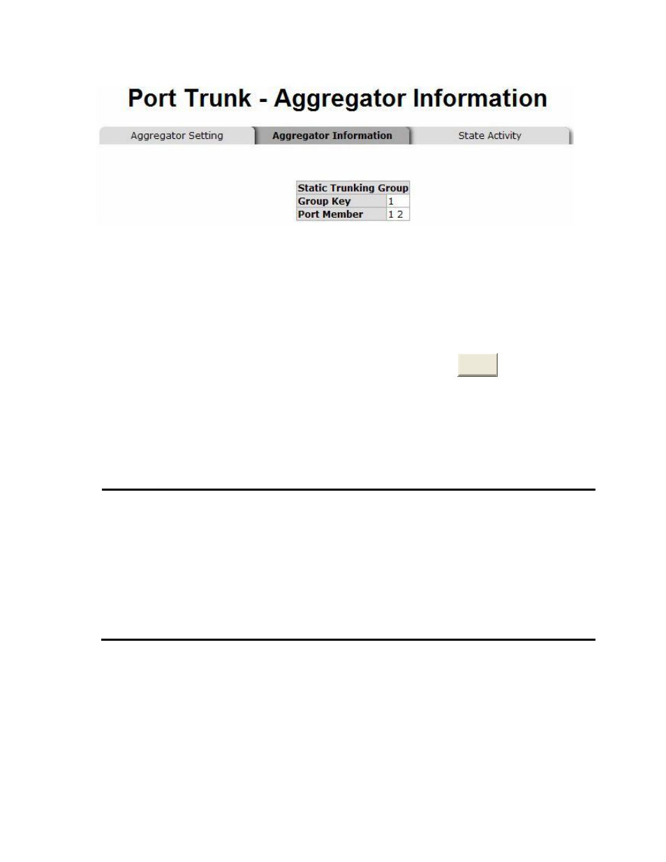 Port trunk - state activity | American Fibertek SM10p-PoE User Manual | Page 74 / 118