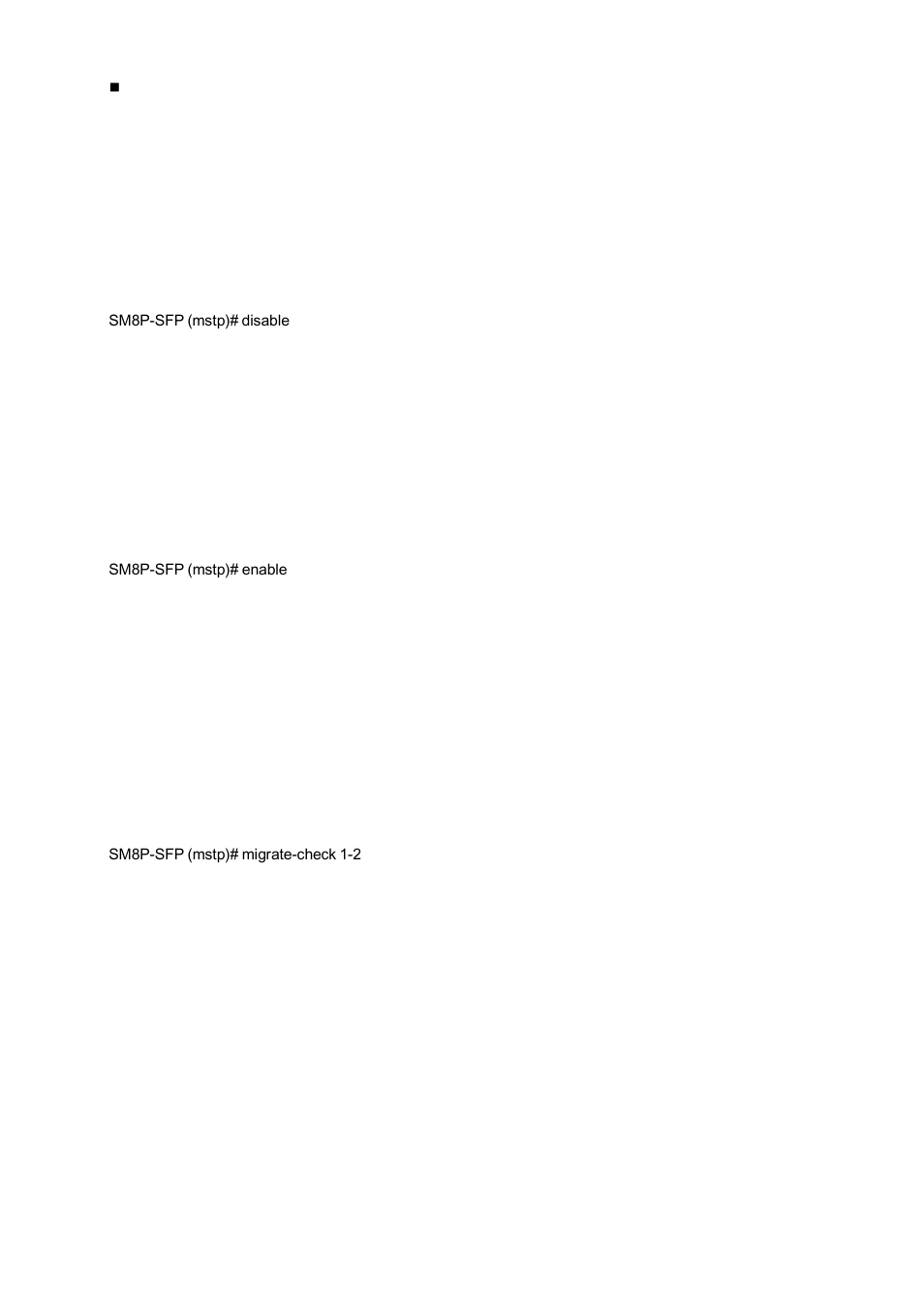 Mstp | American Fibertek SM8P-SFP User Manual | Page 300 / 369