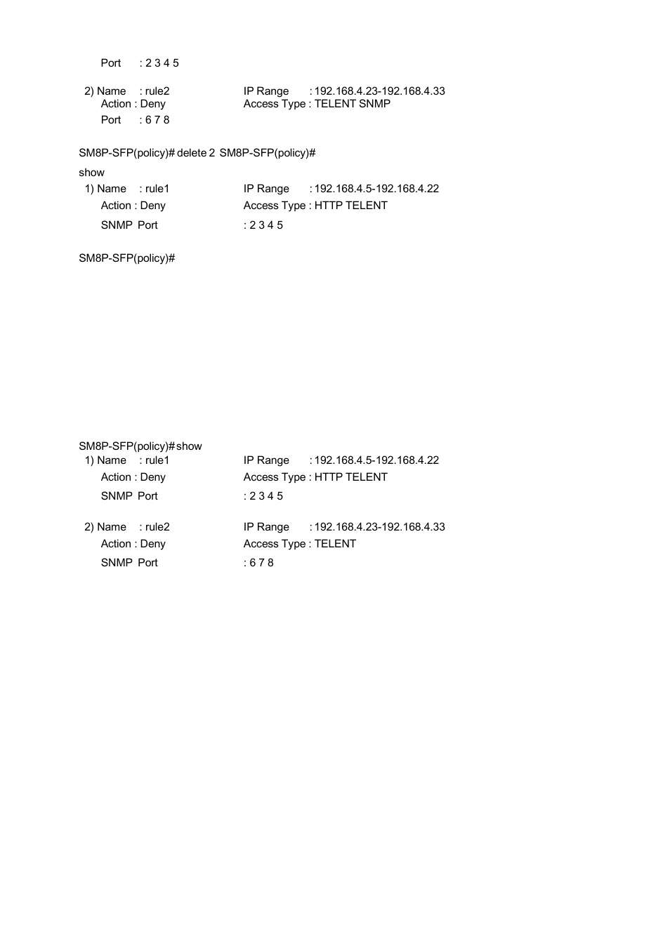 American Fibertek SM8P-SFP User Manual | Page 315 / 369