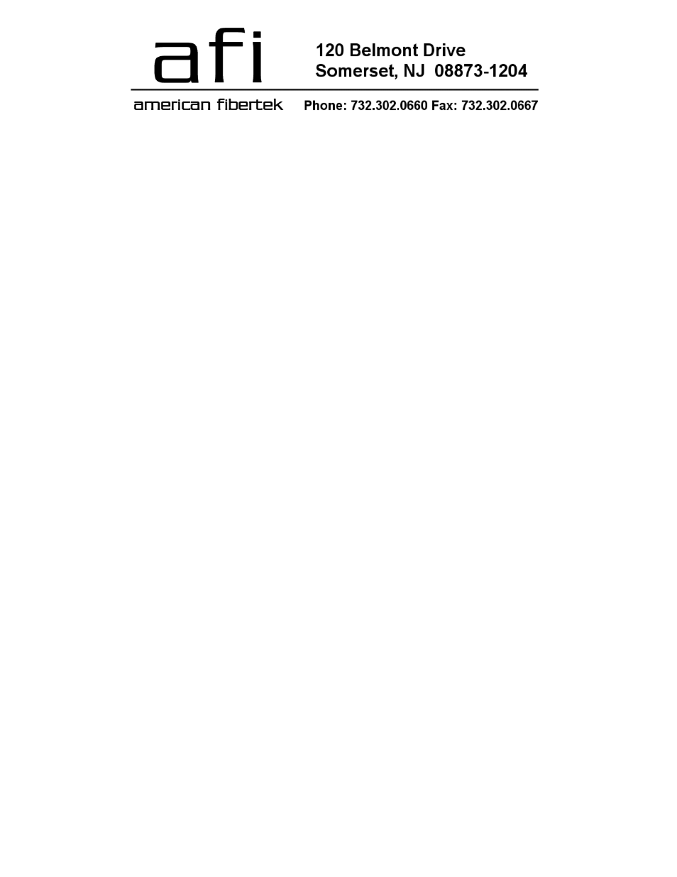American Fibertek MXR2-SM-LX-SC User Manual | 7 pages