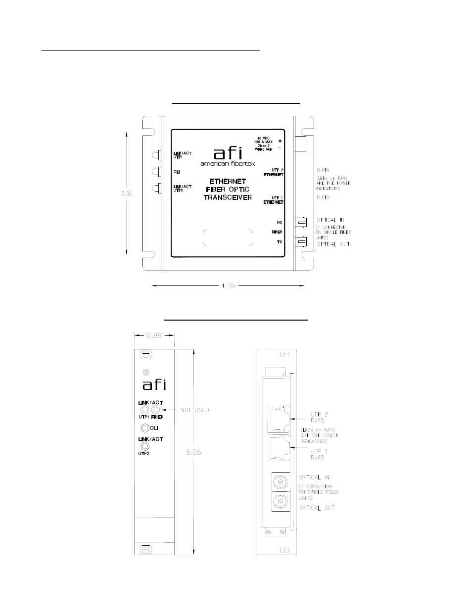 American Fibertek 46 PoE Series User Manual | Page 4 / 7