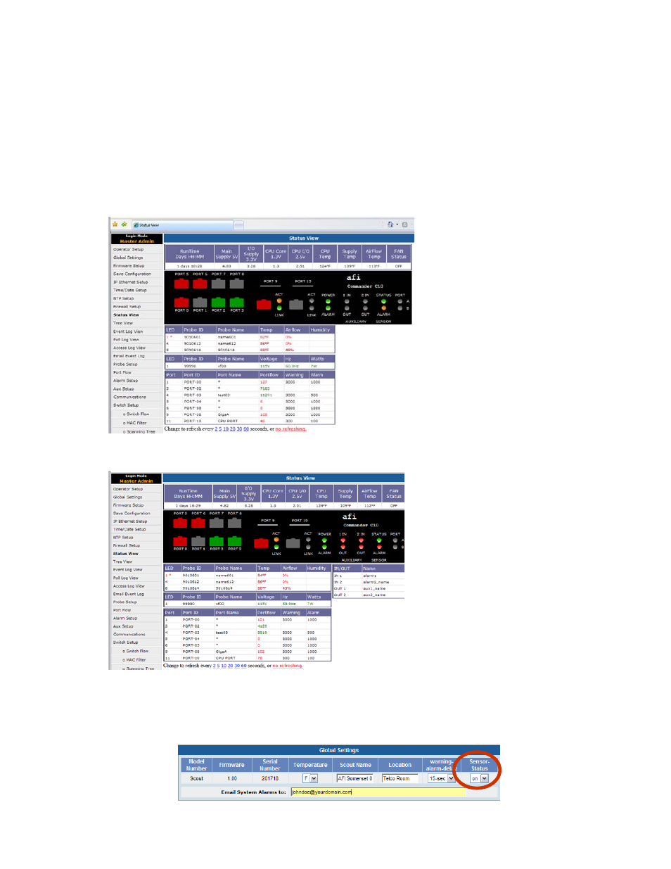 American Fibertek Commander C10e/C10e-I/C10p/C10p-I User Manual | Page 48 / 111