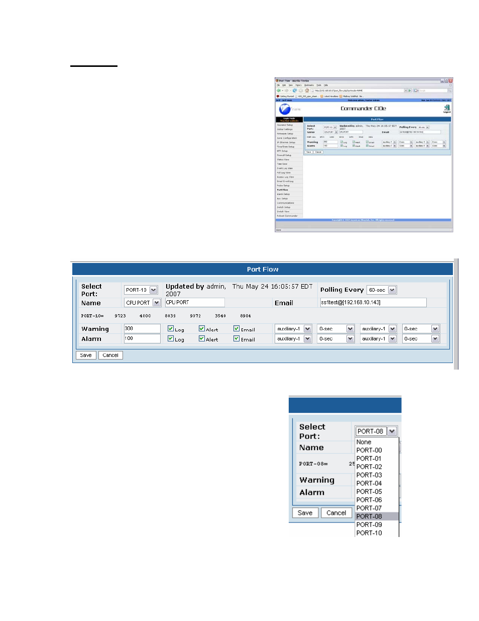 American Fibertek Commander C10e-PoE/C10p-PoE User Manual | Page 73 / 112