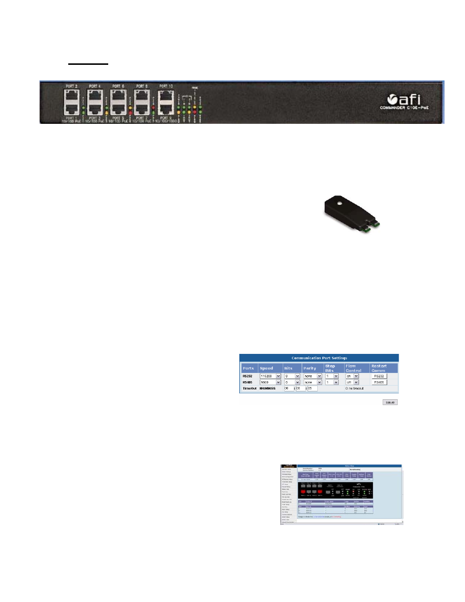 American Fibertek Commander C10e-PoE/C10p-PoE User Manual | Page 8 / 112