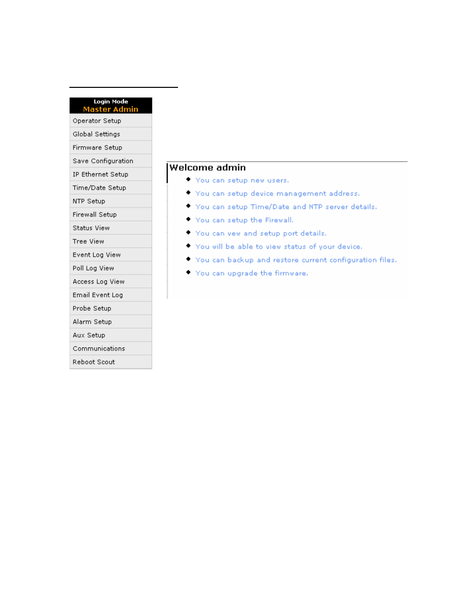 Operating modes | American Fibertek Scout SS1 User Manual | Page 25 / 87