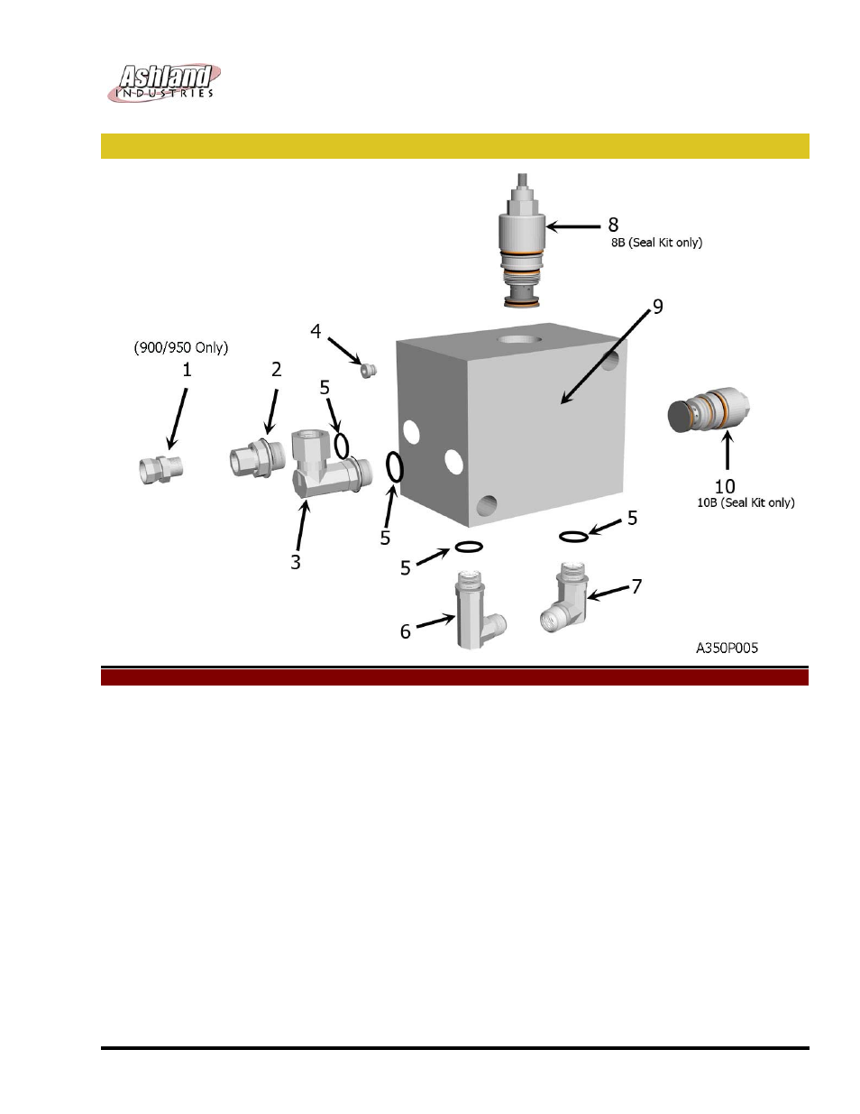 Ashland scrapers hydraulic valve seals | Ashland I-130XL2 ver 611 User Manual | Page 23 / 40