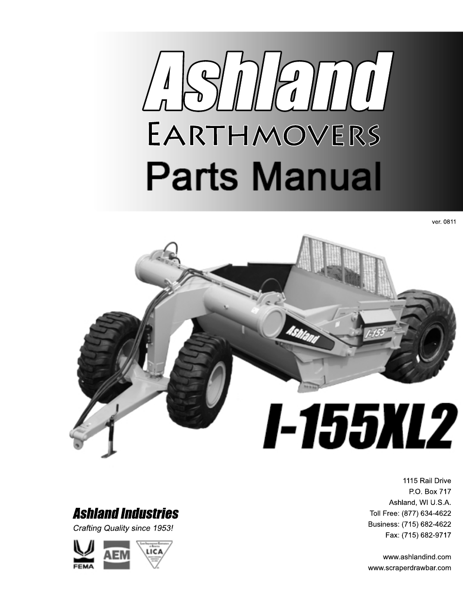 Ashland I-155XL2 ver 0811 User Manual | 34 pages