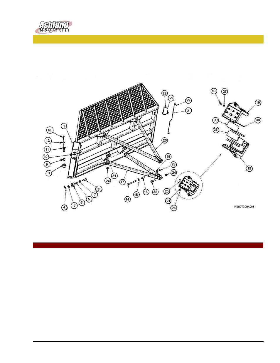 Push off assembly (180) | Ashland I-180TS2 ver 1011 User Manual | Page 15 / 46