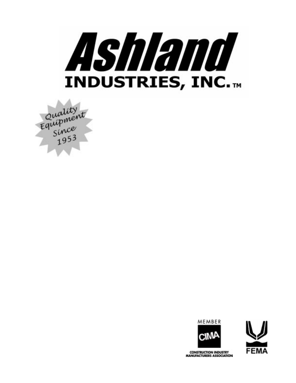 Ashland 12S User Manual | 6 pages