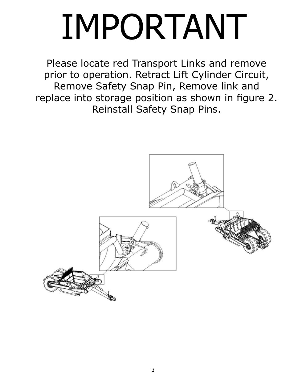 Important | Ashland I-180TS2 User Manual | Page 2 / 33