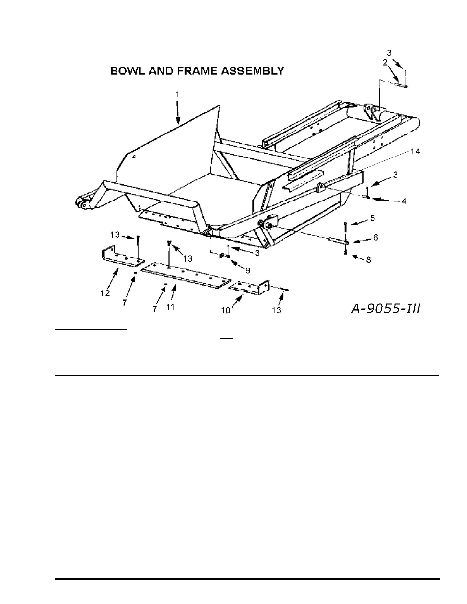 I-900 bowl & frame assembly | Ashland I-900 Ver10-2008 User Manual | Page 10 / 24