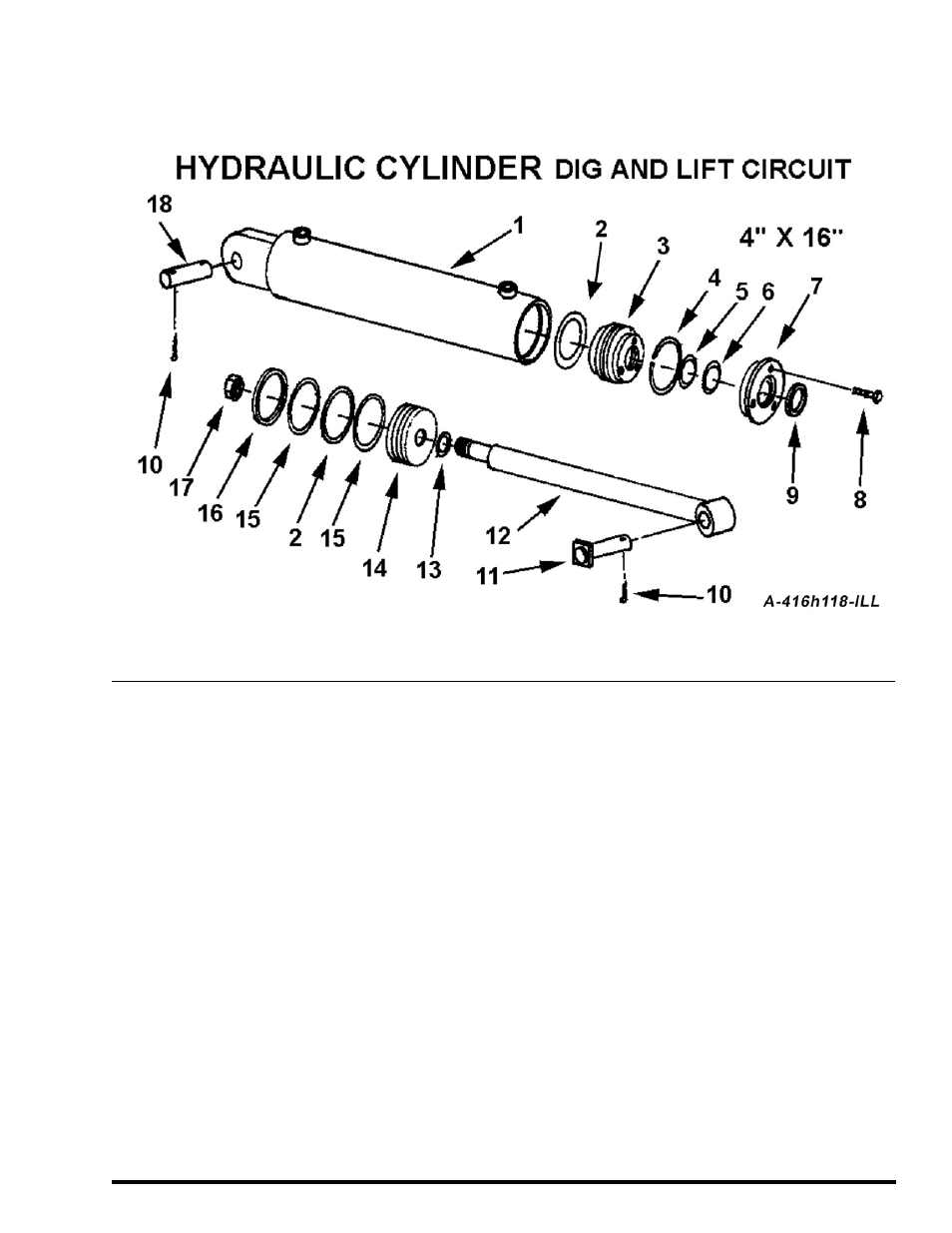I-900 hydraulic cylinder dig & lift circuit | Ashland I-900 Ver10-2008 User Manual | Page 14 / 24