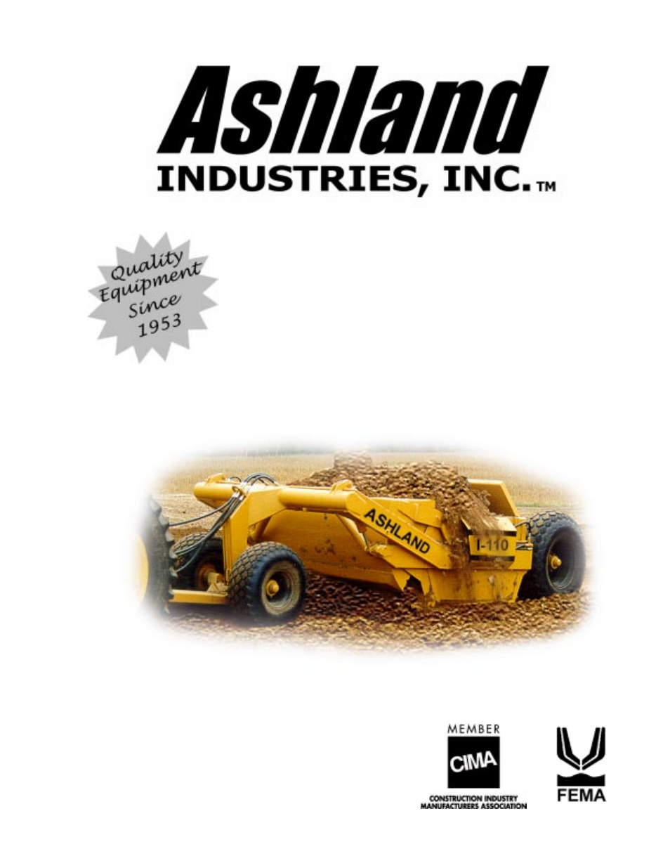 Ashland I-110 User Manual | 23 pages