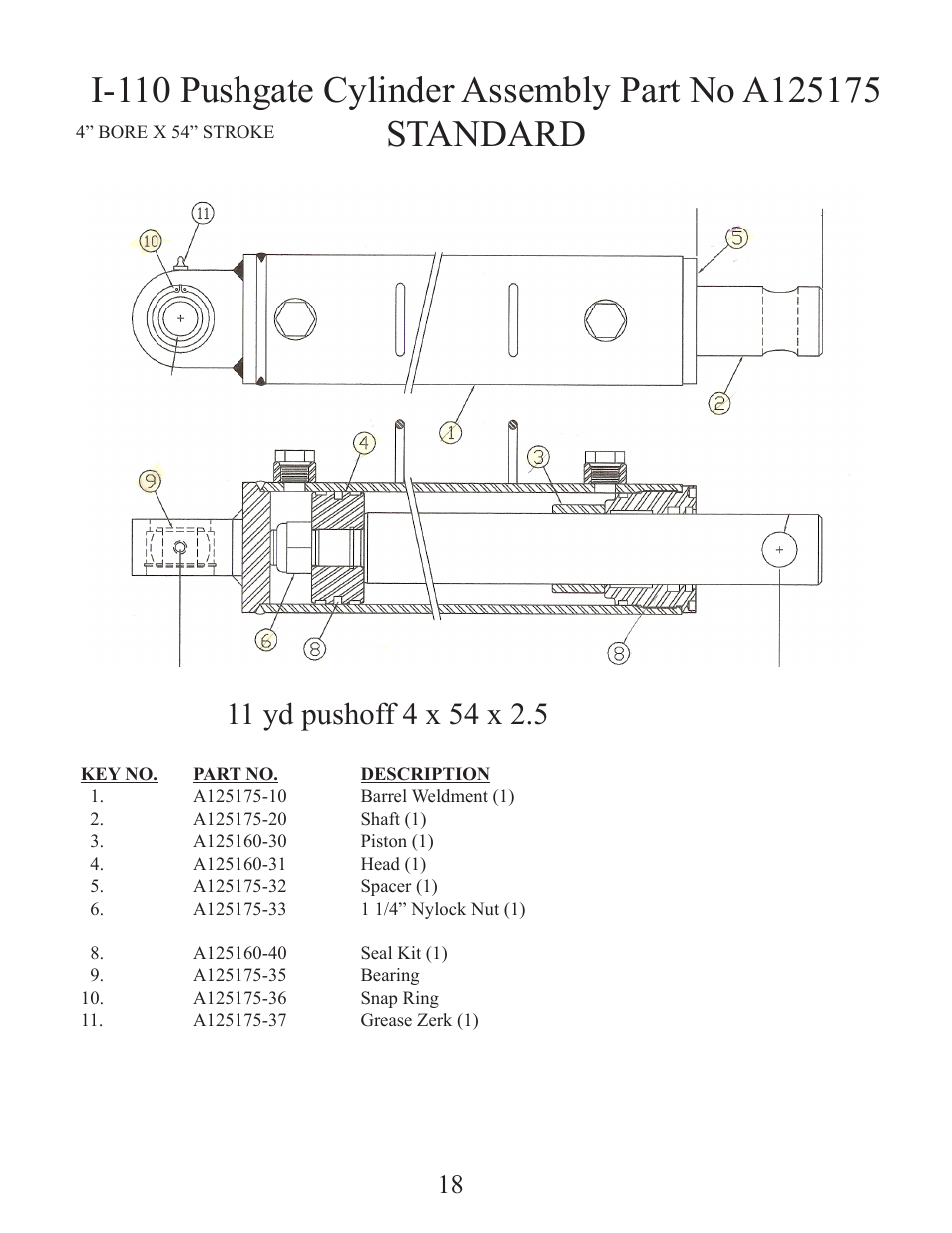 11 yd pushoff  x  x | Ashland I-110XL2 User Manual | Page 18 / 33