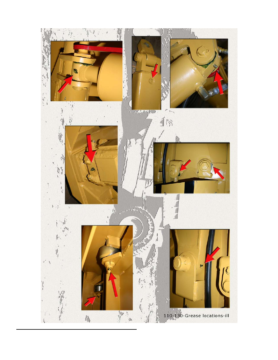 I-110 ts2 grease locations | Ashland I-110TS2 User Manual | Page 20 / 23