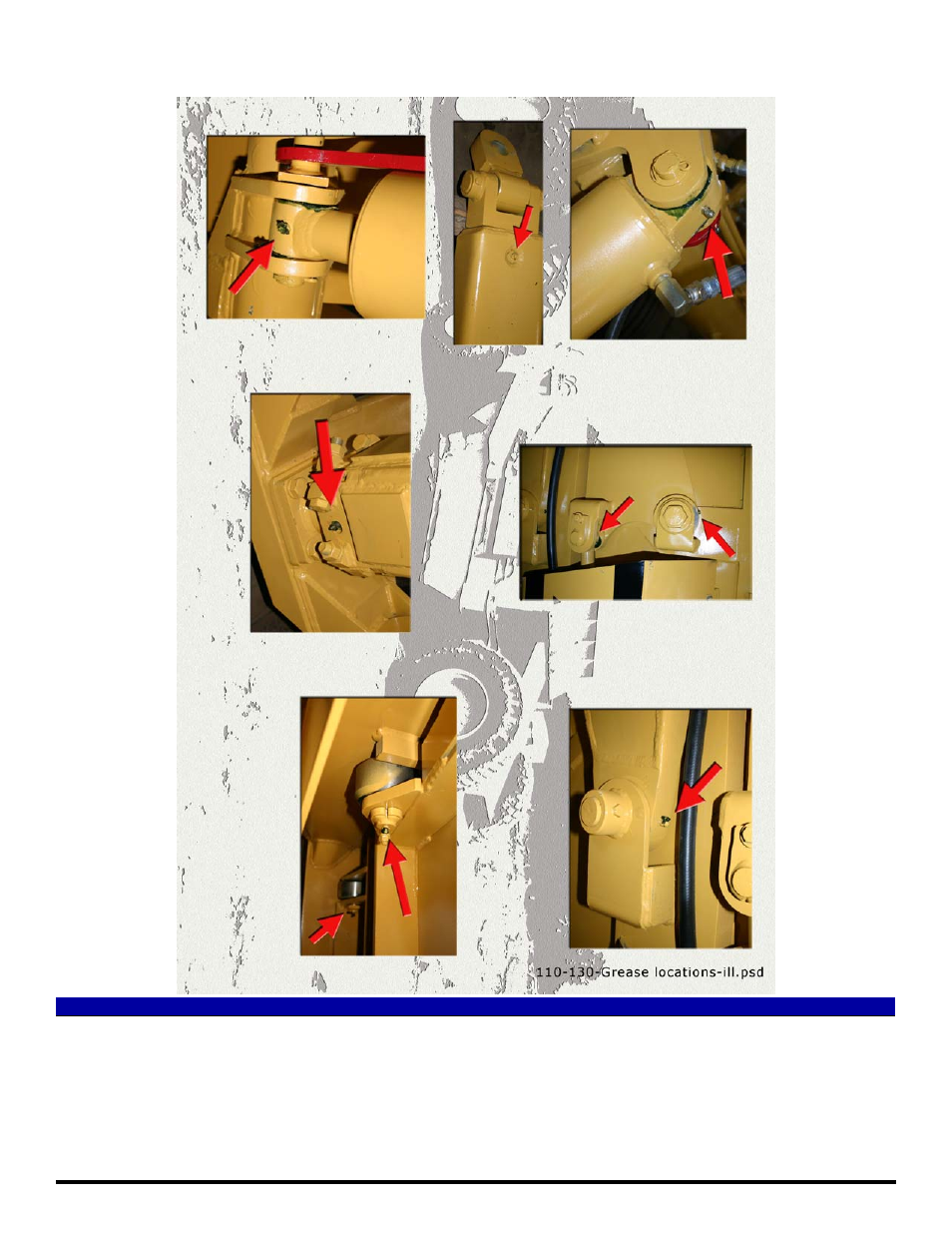I-130 xl2 grease locations | Ashland I-130XL2 Ver 3-2009 User Manual | Page 21 / 25