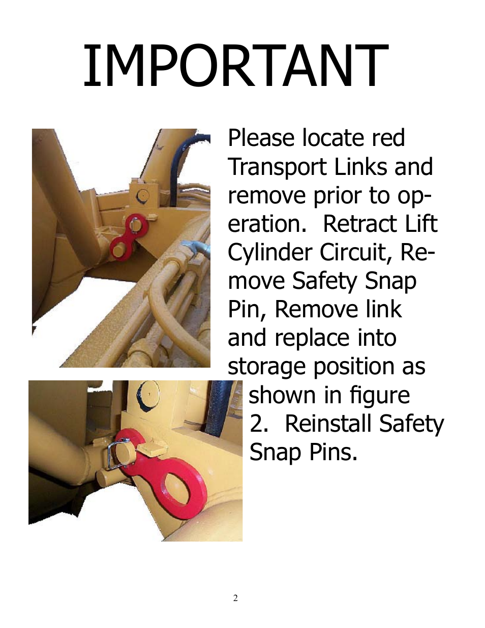 Important | Ashland I-155-TS2 User Manual | Page 2 / 51