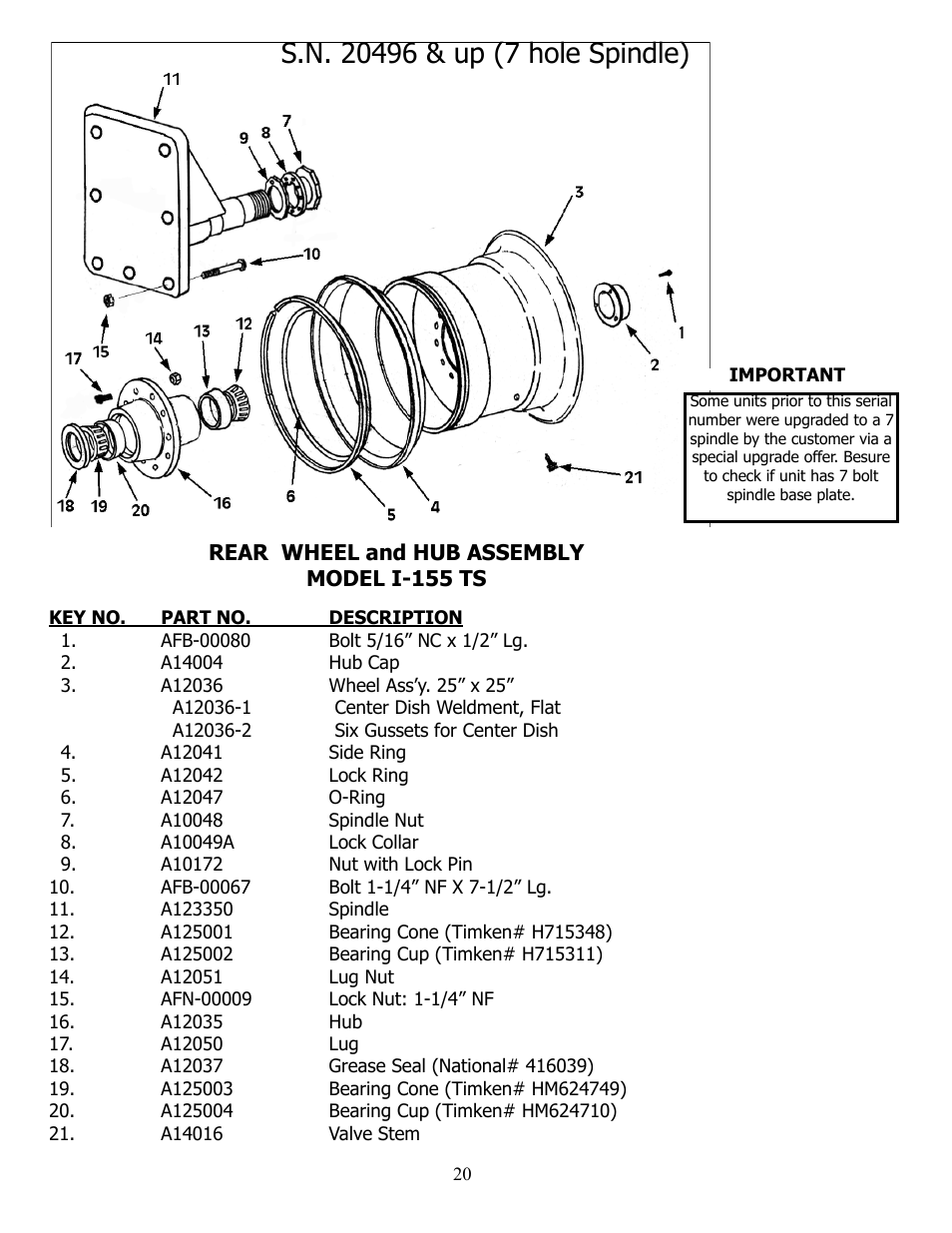 Ashland I-155-TS2 User Manual | Page 20 / 51