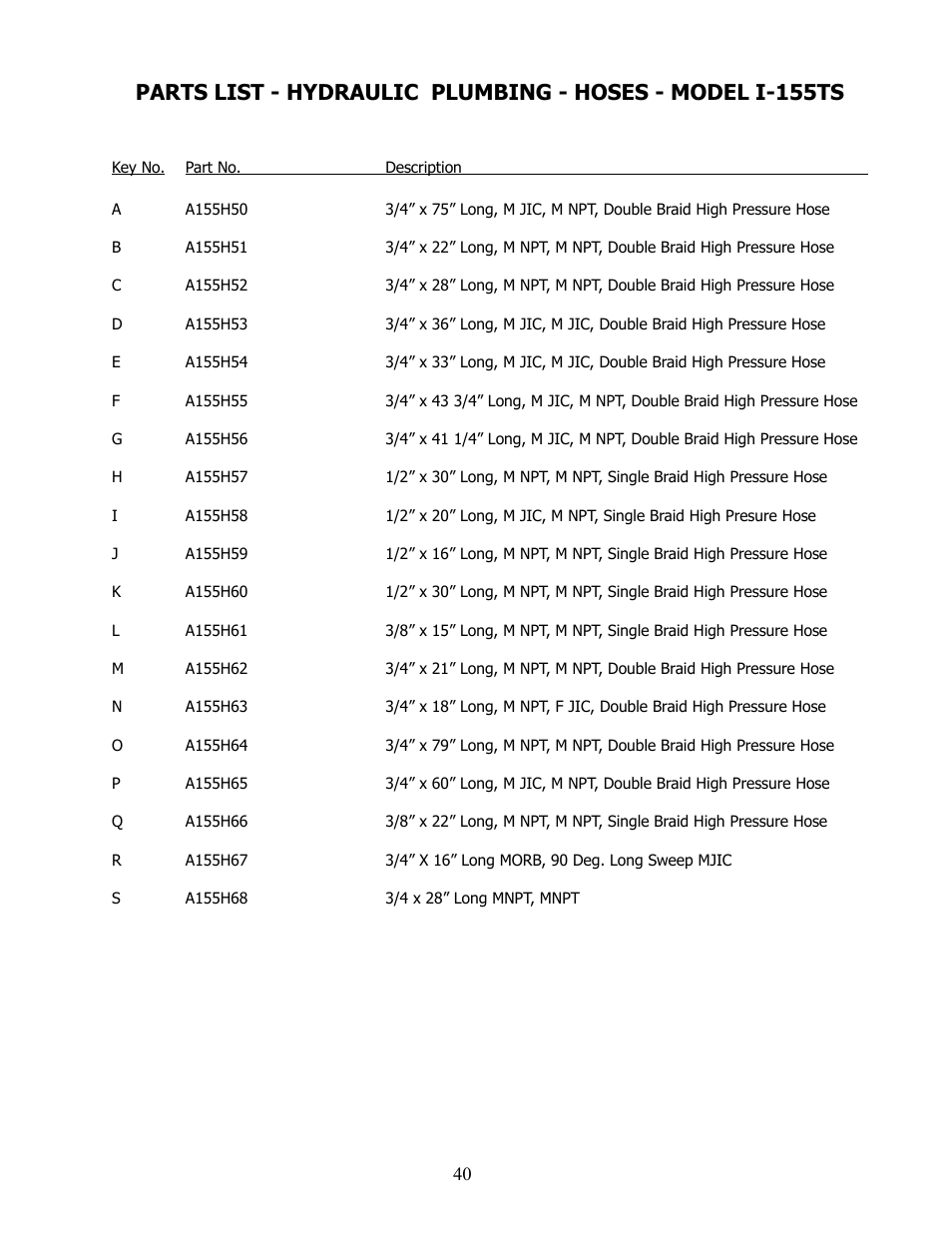 Ashland I-155-TS2 User Manual | Page 40 / 51