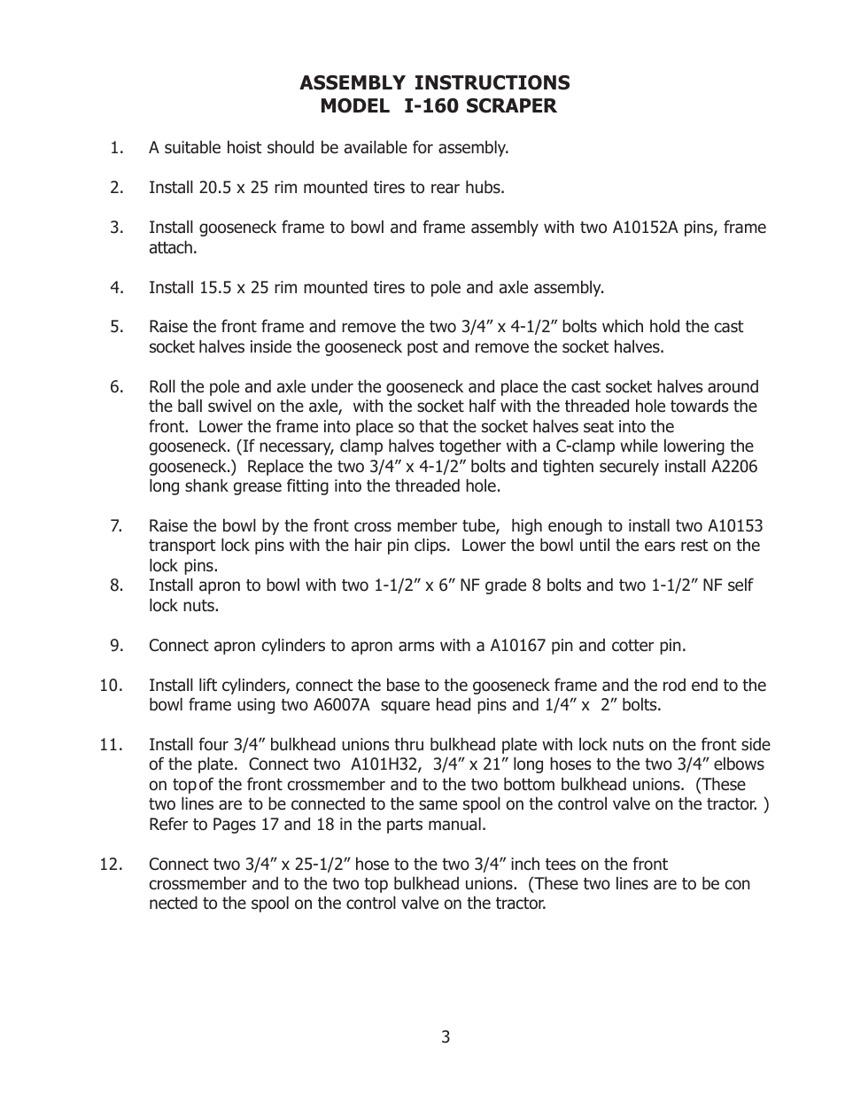 Ashland I-160 User Manual | Page 3 / 23