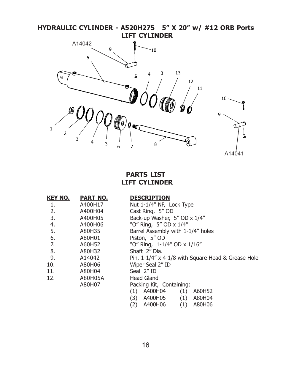 Ashland I-160 XL User Manual | Page 16 / 21
