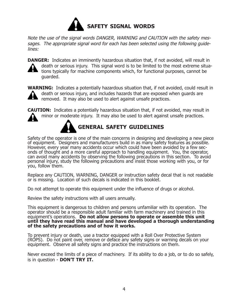 Ashland I-175XL User Manual | Page 4 / 23