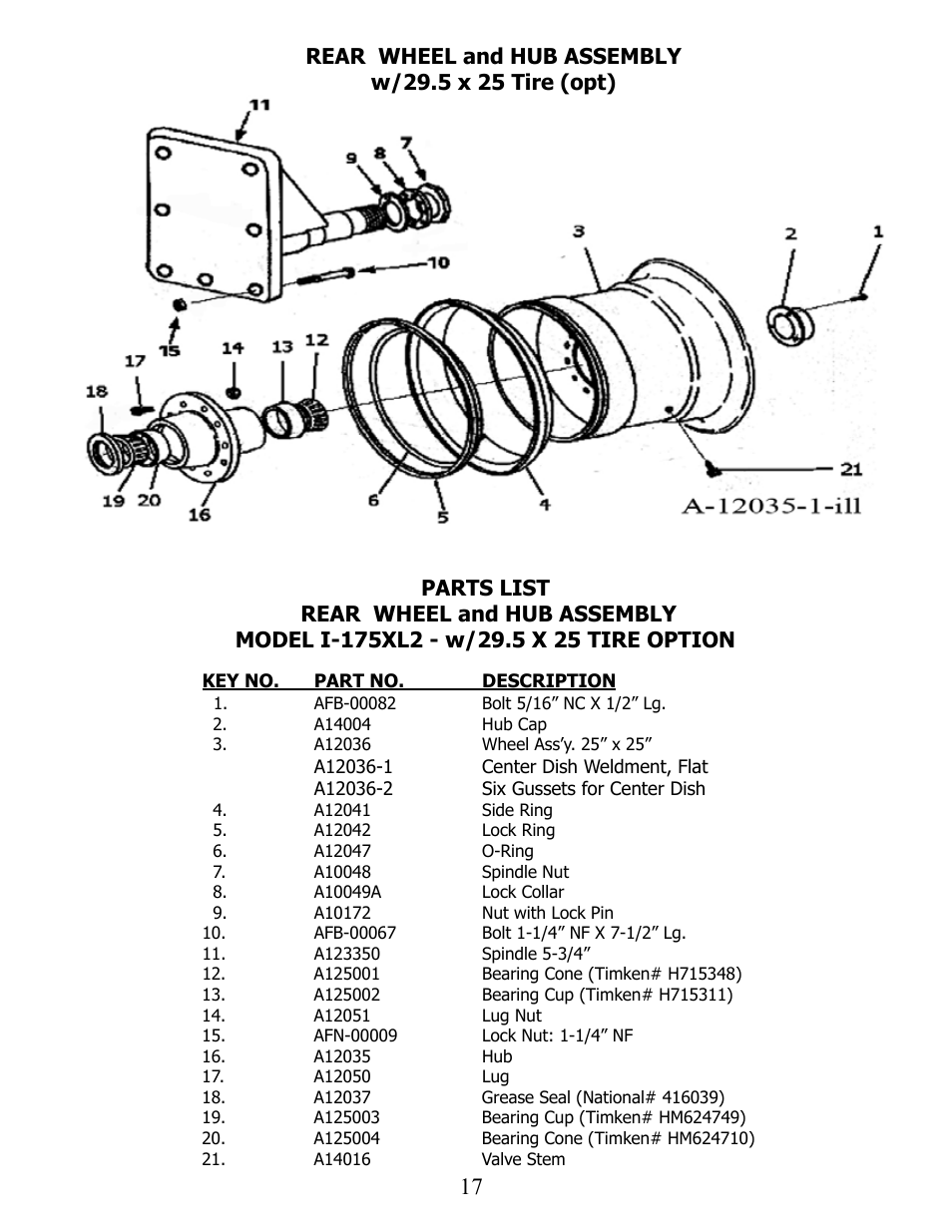 Ashland I-175XL2 User Manual | Page 17 / 38